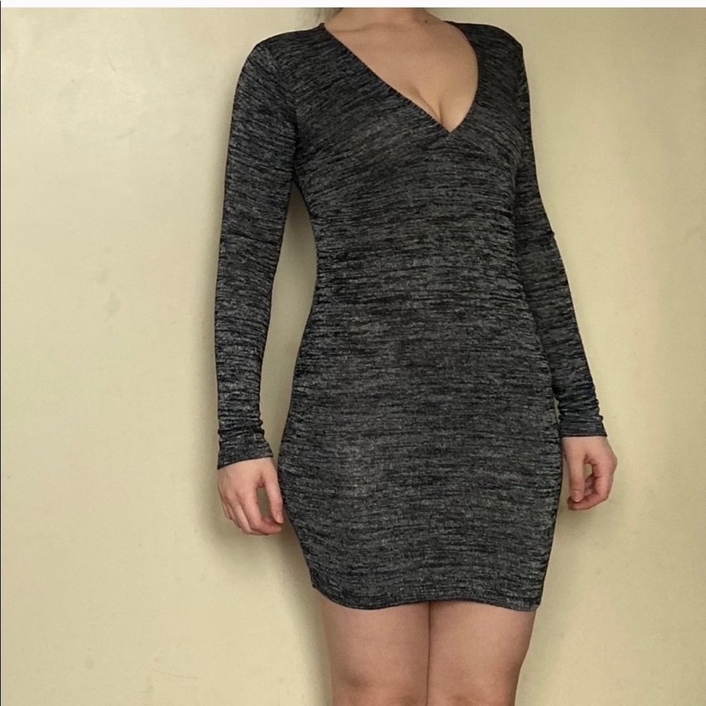 SIMPLE GREY DRESS - Picture 3 of 3
